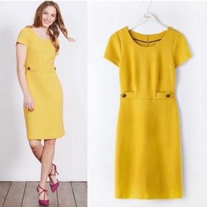 Boden | Yellow Marigold Cordelia Ottoman Dress